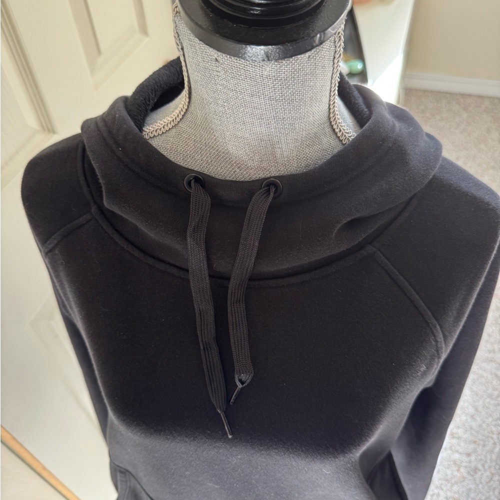 Athleta Black Pullover Hoodie with Kangaroo Pocket - Picture 5 of 14